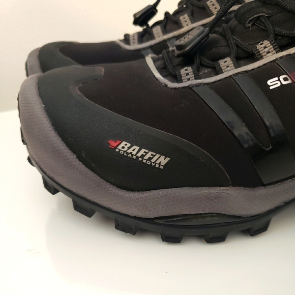 Baffin Polar Proven Waterproof Hiking Shoe Softshell Black Woman 8 EUC - Picture 6 of 11